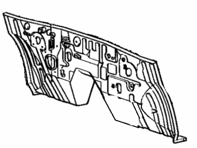 Toyota 55101-10262 Lower Dash Panel