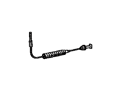 Toyota 46410-10030 Cable Assembly, Parking Brake
