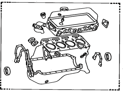 Toyota 04111-13060 Overhaul Gasket Set