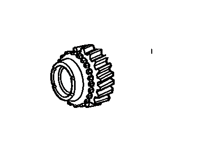 Toyota 33034-20020 Gear, 3rd