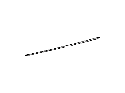 Toyota 76825-12050 Protector, Back Door Outside Garnish