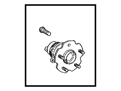 Toyota 42450-12090 Hub & Bearing