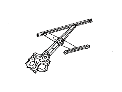 Toyota 69801-12220 Window Regulator