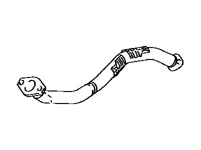 Toyota 17410-28610 Front Pipe