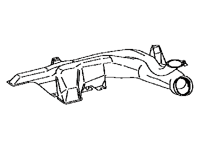 Toyota 55085-12170 Outer Duct