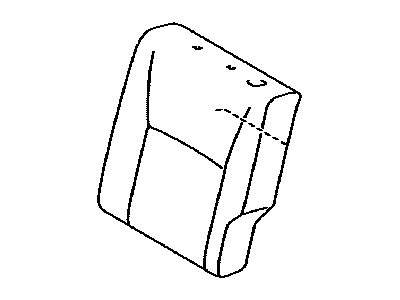 Toyota 71078-12M10-B3 Seat Back Cover