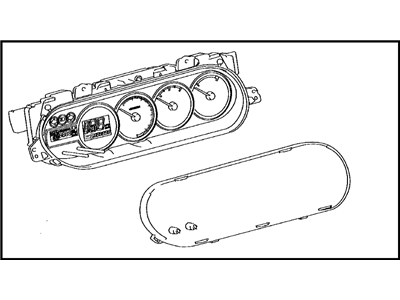 Toyota 83800-12N90 Instrument Cluster