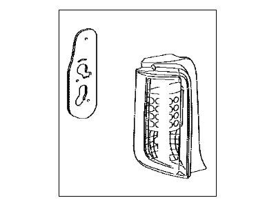 Toyota 81551-12A60 Tail Lamp Assembly