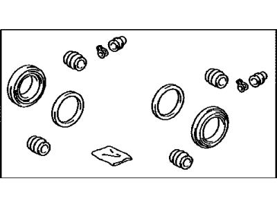 Lexus 04479-12230 Cylinder Kit, Rear Disc