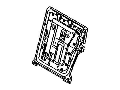 Toyota 71018-12440 Seat Back Frame