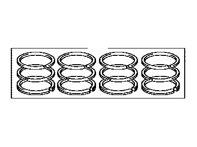 Toyota 13011-28190 Piston Ring Set