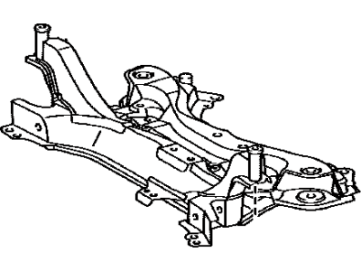 Toyota 51201-42071 Crossmember Sub-Assy, Front Suspension