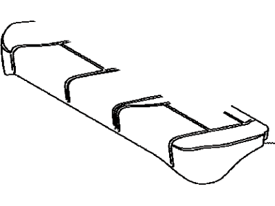 Toyota 71611-02110 Seat Cushion Pad