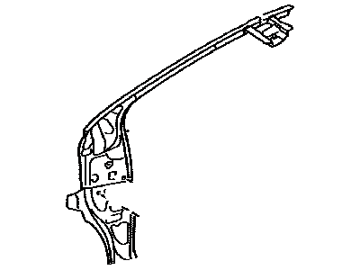 Toyota 61023-52170 Inner Pillar