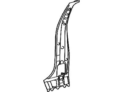 Toyota 61032-52110 Inner Center Pillar