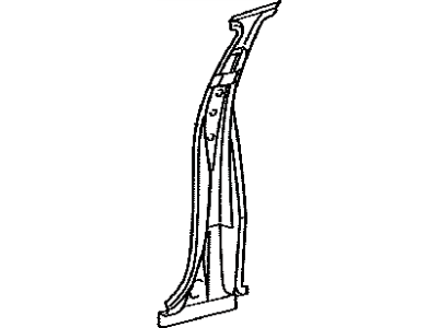 Toyota 61037-52909 Center Pillar Reinforcement