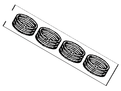 Toyota 13011-21120 Piston Ring Set