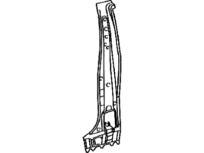 Toyota 61042-52100 Inner Center Pillar