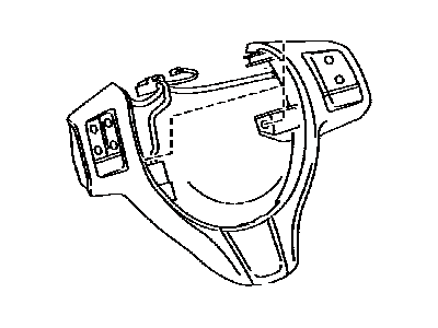 Toyota 84250-12010 Switch Assembly, Steering