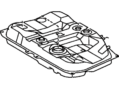 Toyota 77001-06050 Tank Assy, Fuel