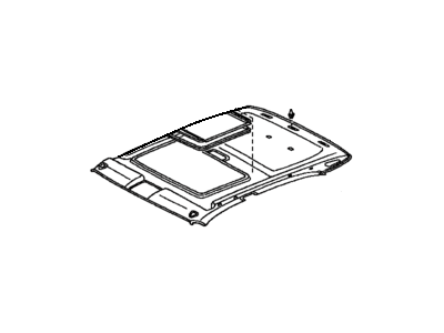 Toyota 63310-AC130-A0 Headlining Assy, Roof