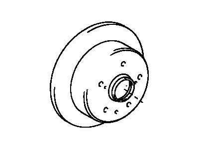 Toyota 42431-07030 Rotor