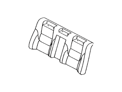 Toyota 71077-AC071-A3 Seat Back Cover