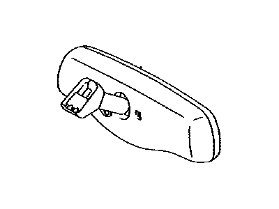 Toyota 87810-AC030 Mirror Inside