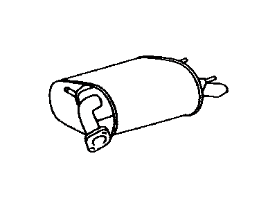 Toyota 17430-0A180 Muffler