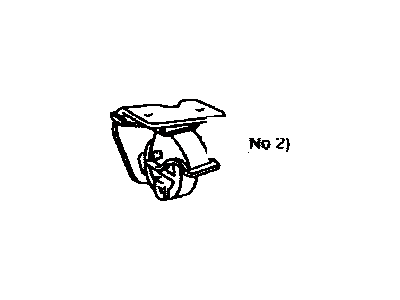 Toyota 17509-0A010 Bracket Sub-Assy, Exhaust Pipe Support