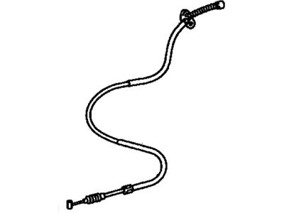 Toyota 46420-07020 Rear Cable