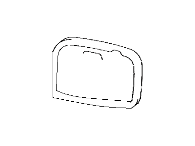 Toyota 87909-01080 Mirror Glass