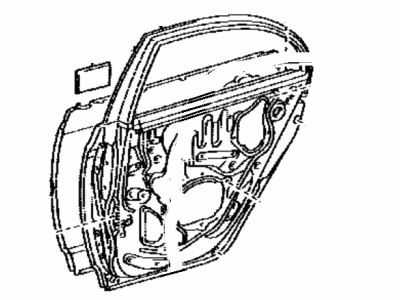 Toyota 67004-02180 Door Shell