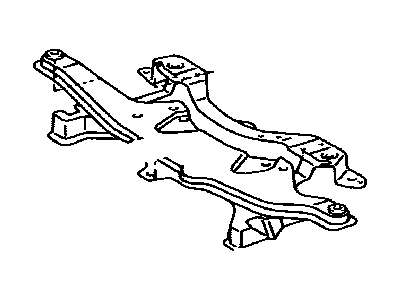 Toyota 51201-20350 Crossmember Sub-Assy, Front Suspension