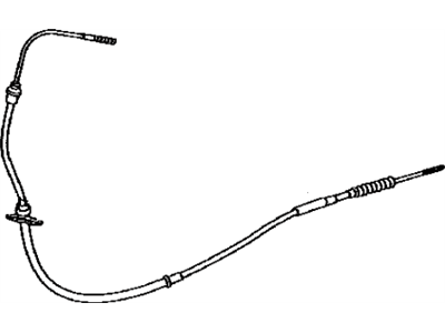 Toyota 46410-0C011 Front Cable