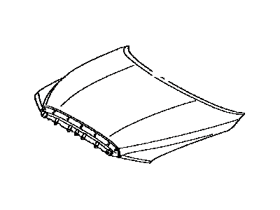 Toyota 53301-0C030 Hood