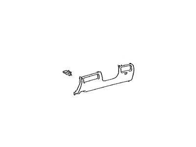 Toyota 55046-0C080-B0 Lower Trim Panel