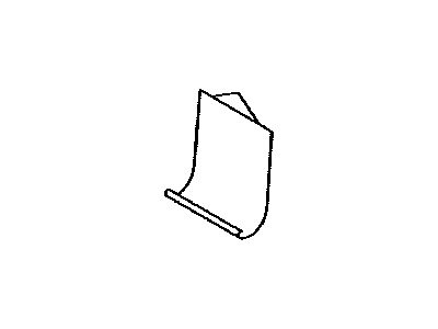 Toyota 71077-0C370-B0 Cover