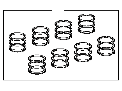 Toyota 13011-64150 Ring Set, Piston