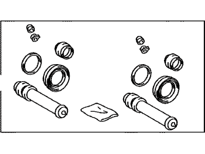 Toyota 04479-02410 Caliper Overhaul Kit