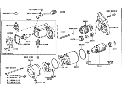 Toyota 28100-75130-84 Starter