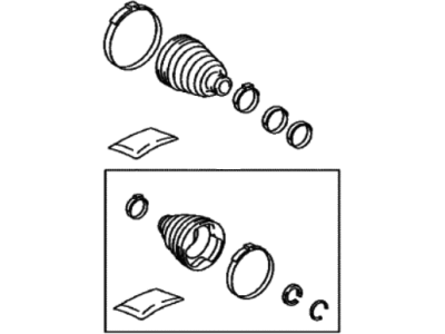 Toyota 04427-02760 Boot Kit