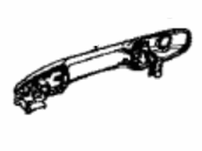 Toyota 69210-06100-A1 Handle, Outside