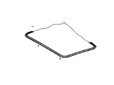 Toyota 63251-02121 WEATHERSTRIP, SLIDIN