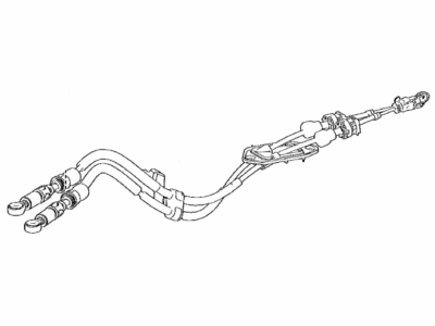 Toyota 33820-02A50 Shift Control Cable