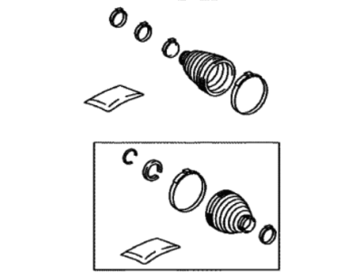 Toyota 04428-02A20 Boot Kit