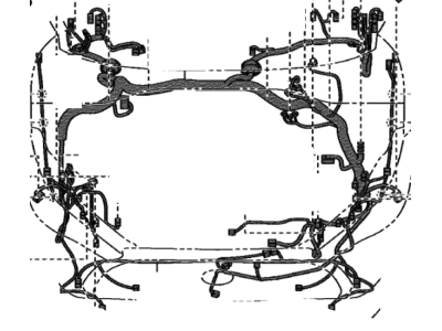 Toyota 82119-0A040 Wire Harness