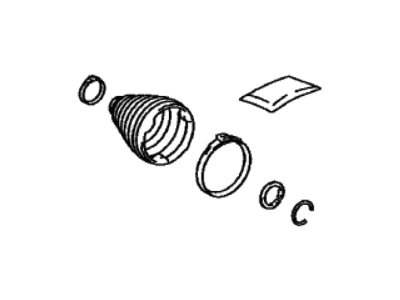 Toyota 04437-02921 BOOT KIT, FR DRIVE S