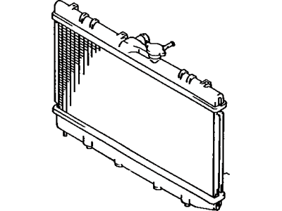 Toyota 16400-74500 Radiator Assembly