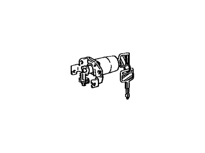 Toyota 69055-20410 Cylinder & Key Set